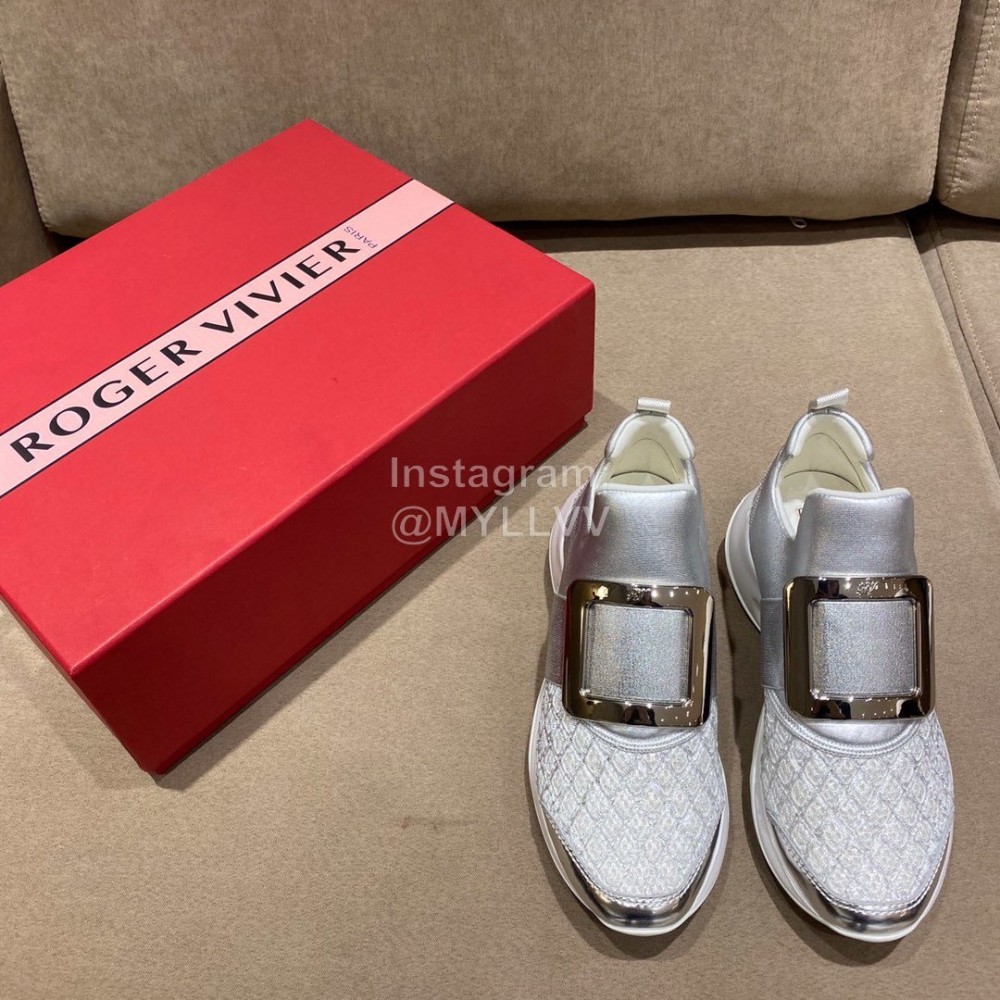 Roger Vivier Spring Mesh Breathable Casual Sneakers For Women