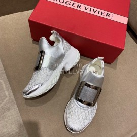 Roger Vivier Spring Mesh Breathable Casual Sneakers For Women