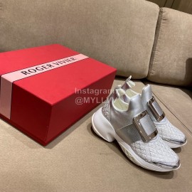 Roger Vivier Spring Mesh Breathable Casual Sneakers For Women