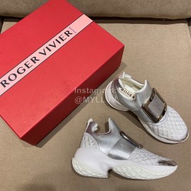 Roger Vivier Spring Mesh Breathable Casual Sneakers For Women