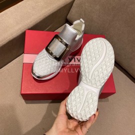 Roger Vivier Spring Mesh Breathable Casual Sneakers For Women