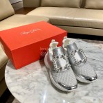 Roger Vivier Spring Breathable Mesh Casual Sneakers For Women