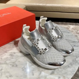 Roger Vivier Spring Breathable Mesh Casual Sneakers For Women