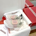 Roger Vivier Spring Mesh Breathable Casual Sneakers For Women Green