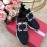 Roger Vivier Spring Mesh Breathable Casual Black Sneakers For Women