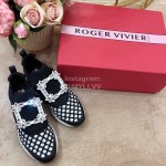Roger Vivier Spring New Mesh Breathable Casual Sneakers For Women