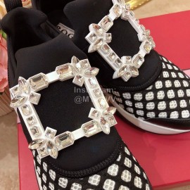 Roger Vivier Spring New Mesh Breathable Casual Sneakers For Women