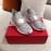 Roger Vivier Spring Breathable Mesh Casual Sneakers For Women Silver
