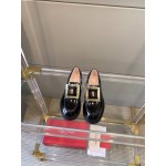 Roger Vivier Fashion Cowhide Square Buckle Loafers For Women 