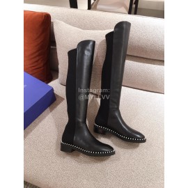 Stuart Weitzman Autumn Pearl Calf High Boots For Women 