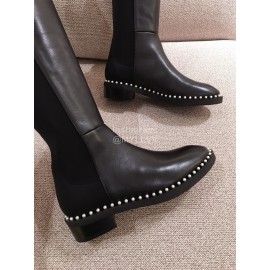 Stuart Weitzman Autumn Pearl Calf High Boots For Women 