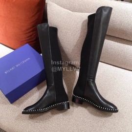 Stuart Weitzman Autumn Pearl Calf High Boots For Women 