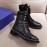 Stuart Weitzman Autumn Pearl Calf Short Boots For Women Black