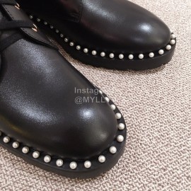 Stuart Weitzman Autumn Pearl Calf Short Boots For Women Black