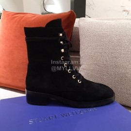 Stuart Weitzman Autumn Retro Calf Short Boots For Women 