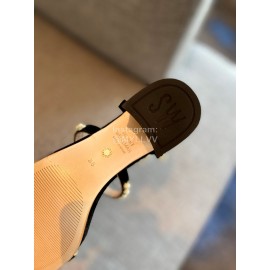 Stuart Weitzman Summer Pearl High Heel Sandals For Women Black