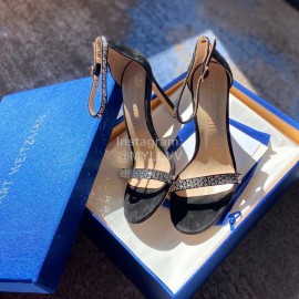 Stuart Weitzman Fashion Diamond High Heel Sandals For Women 