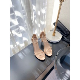 Stuart Weitzman Fashion Sheepskin Pvc High Heel Sandals For Women 