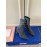 Stuart Weitzman Velvet Leather Pointed High Heeled Short Boots For Women