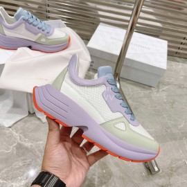 Stuart Weitzman Thick Soled Casual Sneakers For Women Purple