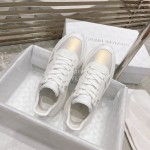 Stuart Weitzman Thick Soled Casual Sneakers For Women White