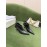 The Row Sheepskin Pointed High Heeled Boots For Women Black