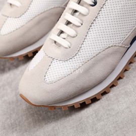 Thom Browne Nylon Mesh Running Shoes For Men And Women Gray