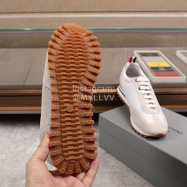 Thom Browne Nylon Mesh Running Shoes For Men And Women Gray