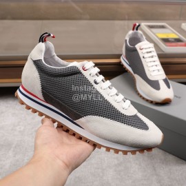 Thom Browne Nylon Mesh Running Shoes For Men And Women