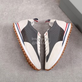 Thom Browne Nylon Mesh Running Shoes For Men And Women
