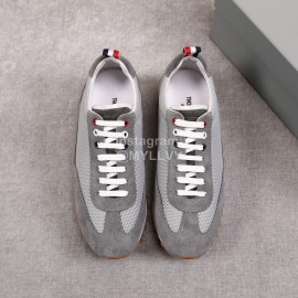 Thom Browne Nylon Mesh Running Shoes For Men And Women