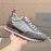 Thom Browne Nylon Mesh Running Shoes For Men And Women Dark Gray
