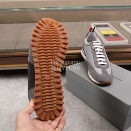 Thom Browne Nylon Mesh Running Shoes For Men And Women Dark Gray