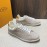 Tods Calf Leather Casual Sneakers For Men Gray