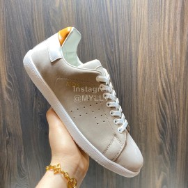 Tods Calf Leather Casual Sneakers For Men Gray