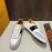 Tods New Calf Leather Casual Sneakers For Men Gray