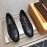 Tods Calf Leather Casual Business Shoes Black For Men 