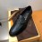 Tods Calf Leather Casual Business Shoes Black For Men 