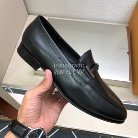 Tods Calf Leather Casual Business Shoes Black For Men 