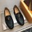 Tods Calf Leather Black Casual Business Shoes For Men 