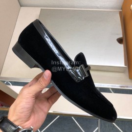 Tods Velvet Calf Leather Casual Business Shoes For Men 