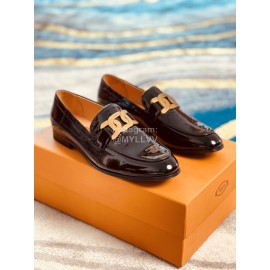 Tods Patent Leather Casual Business Shoes For Men 