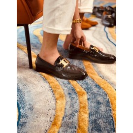 Tods Patent Leather Casual Business Shoes For Men 