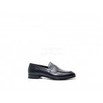 Tods Cowhide Casual Business Shoes For Men Black