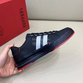 Tods New Calf Leather Lace Up Casual Sneakers For Men Black