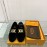 Tods Autumn Winter Retro Golden Buckle Lamb Wool Shoes For Women Black