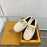 Tods Autumn Winter Retro Golden Buckle Lamb Wool Shoes For Women White