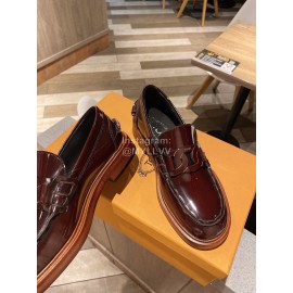 Tods Autumn Winter New Cowhide Muller Shoes For Women Wine Red