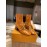 Tods Winter Calf Tassel Retro Boots For Women Yellow