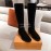 Tods Autumn Winter New Velvet Boots For Women Black